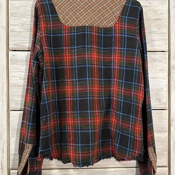 We The Free Plaid Button-Up - Picture 3 of 7